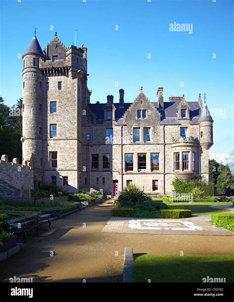 Belfast Castle Stock Photo - Alamy