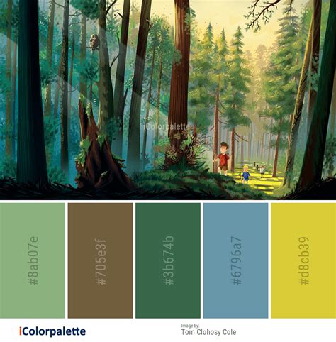 forest green color palette - Dessie Self