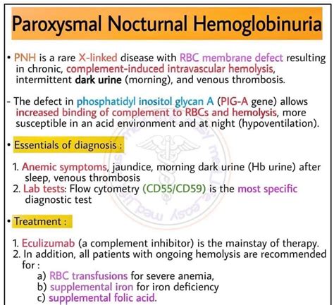 Hemoglobinuria In Adults