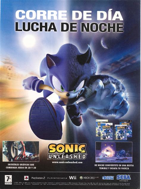 Sonic Unleashed PS2 cover