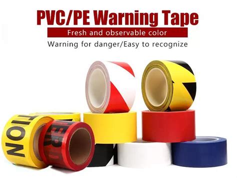 Road Warning Tape Marking with Various Colors Various Uses and Safety ...