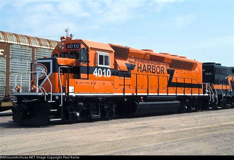 (GP40P-2). Indiana Harbor #4010. EMD diesel locomotive. (AAR) B-B, 3000 ...