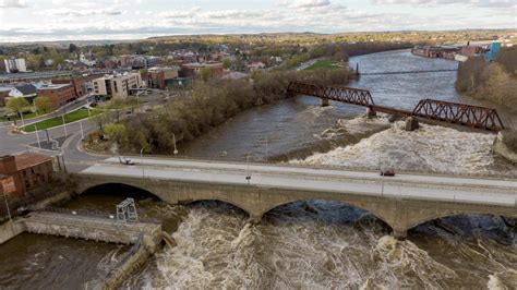 Photos: Widespread flooding across central Maine