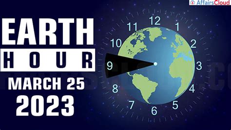 Earth Hour 2023 - March 25