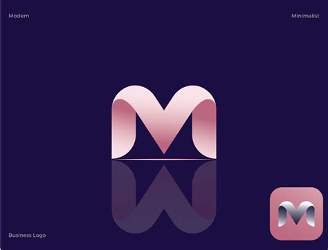 M modern logo by vect_masum on Dribbble