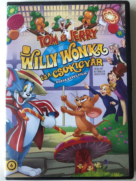 Tom And Jerry: Willy Wonka The Chocolate Factory DVD 2017 Tom és Jerry ...