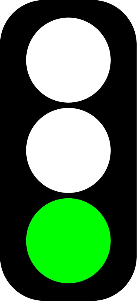 Green Traffic Light Png