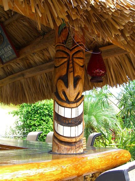 Tropical Tiki palm hut. | Tiki bar decor, Tiki room, Tiki decor