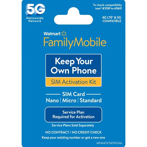 Buy Walmart Family Mobile Keep Your Own Phone SIM Kit Online at Lowest Price in India. 790837672