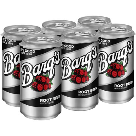 Barq's Root Beer Cans, 7.5 fl oz, 6 Pack | Soft Drinks | Hugo's Family Marketplace