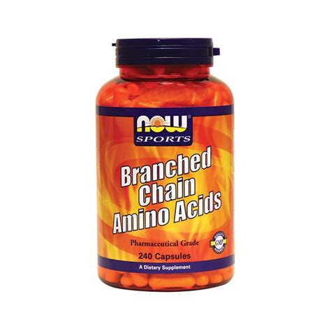 NOW Foods Branched Chain Amino Acids 240 Caps - Swanson Health Products