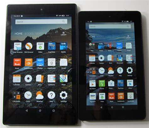 $49 Fire Tablet vs Fire HD 8 Comparison Review (Video) | The eBook ...