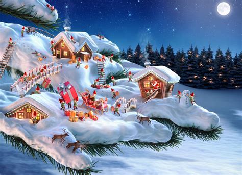 22+ Christmas Desktop Backgrounds | Free & Premium Templates