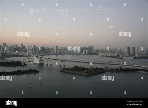 Tokyo bay, Tokyo, Tokyo Night Stock Photo - Alamy