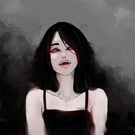 Aesthetic Art, Aesthetic Anime, Vampire Art, Arte Obscura, Dark Art Drawings, Demon Girl, Creepy ...