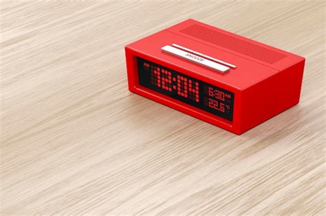 Premium Photo | Digital alarm clock