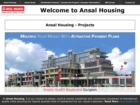 Ansal Housing - Premium Real Estate Companies in India