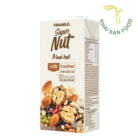 Sữa 9 Loại Hạt Vinamilk Super Nut 1L - Khải San Food