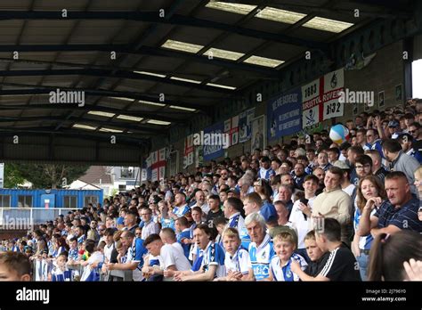 Bristol Rovers fans in the stands before the Sky Bet League Two match ...