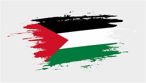 Palestine Flag Brush Vector Palestine Flag Flag Palestine Flag Brush ...