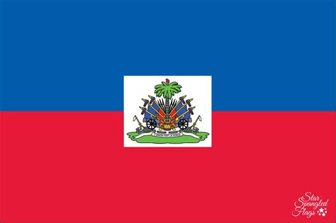 Flag of Haiti - StarSpangledFlags.com