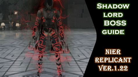 Nier Replicant Ver.1.22 - Shadowlord (Hard Difficulty) - Final boss ...