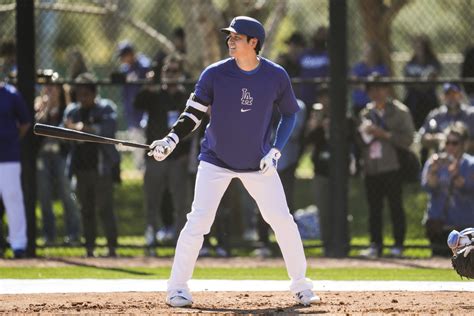 Shohei Ohtani takes live batting practice with Dodgers - Rodina News