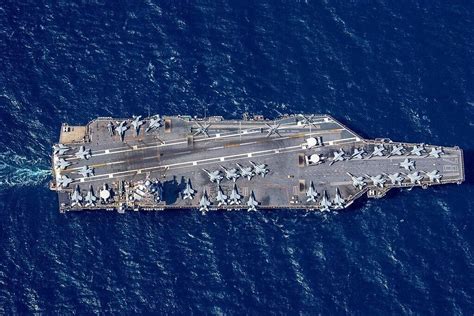 USS Gerald R. Ford’s Deployment Extended in the Mediterranean Amid ...