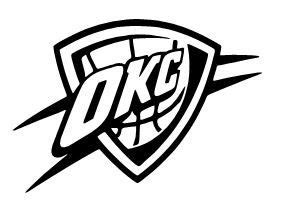 OKLAHOMA CITY THUNDER Vinyl Decal Sticker Car by RafysDecals, $1.50 ...