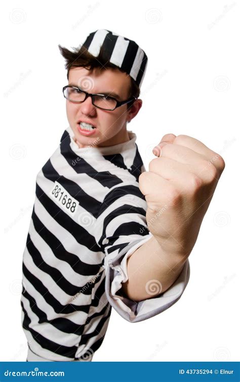 Funny Prison Inmate Royalty-Free Stock Photography | CartoonDealer.com ...