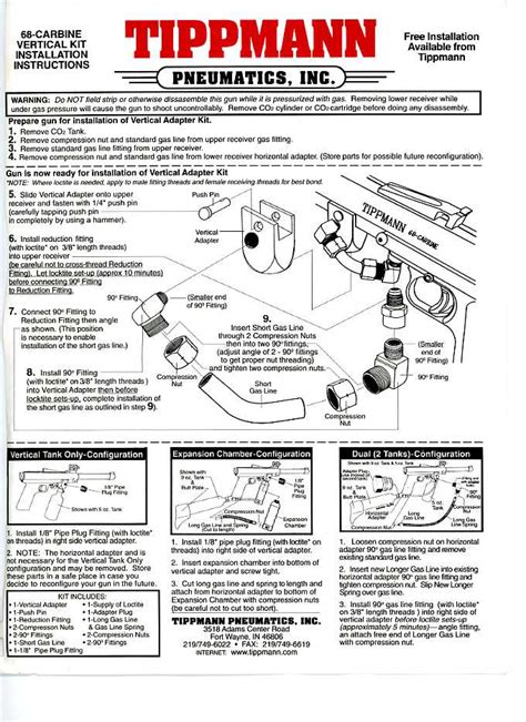 Tippmann 98 Custom Diagram