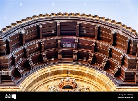 Colonial architectural features in Oviedo, Spain Stock Photo - Alamy