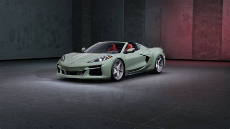 Cacti Green 2024+ Chevrolet Corvette E-Ray Pictures | 2024+ Chevy ...