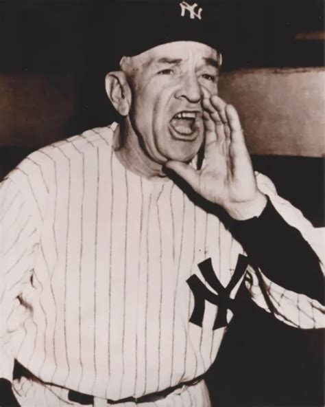 NEW YORK Yankees Manger Casey Stengel 8x10 photo yelling at Yankee Stadium $5.95 - PicClick