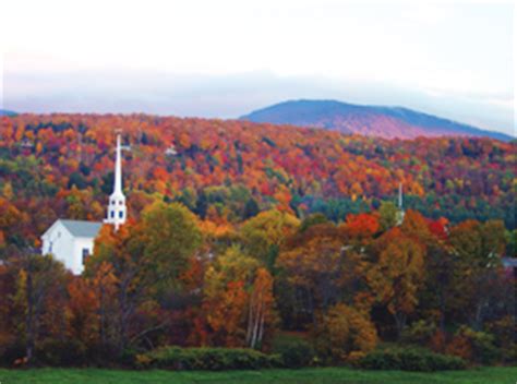 Fall Foliage #1 Travel Destination: Stowe Vermont