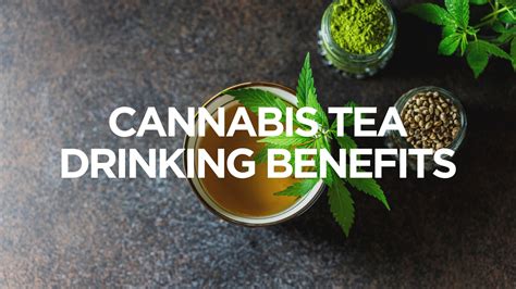 Cannabis Tea Drinking Benefits - Creator's Choice