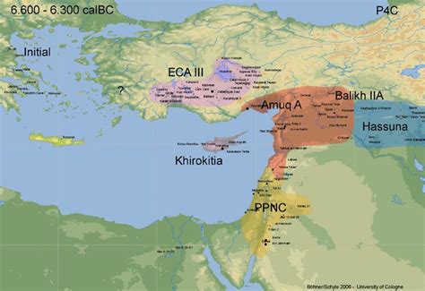 Neolithic Mesopotamia Map