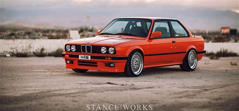 The H&R Fire Orange BMW E30 318is Restoration Bmw E30 Coupe, Bmw Love ...