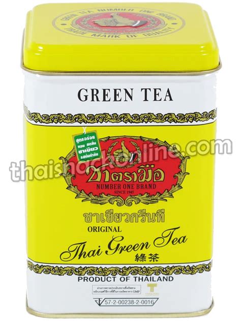 Cha Tra Mue - Original Thai Green Tea (50x2.5g) | ThaiSnackOnline.com ...