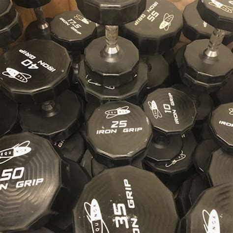 Iron Grip Urethane Dumbbells 10-110 lbs