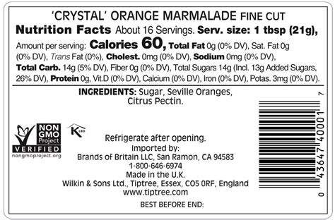 Crystal Orange Marmalade – Brands of Britain