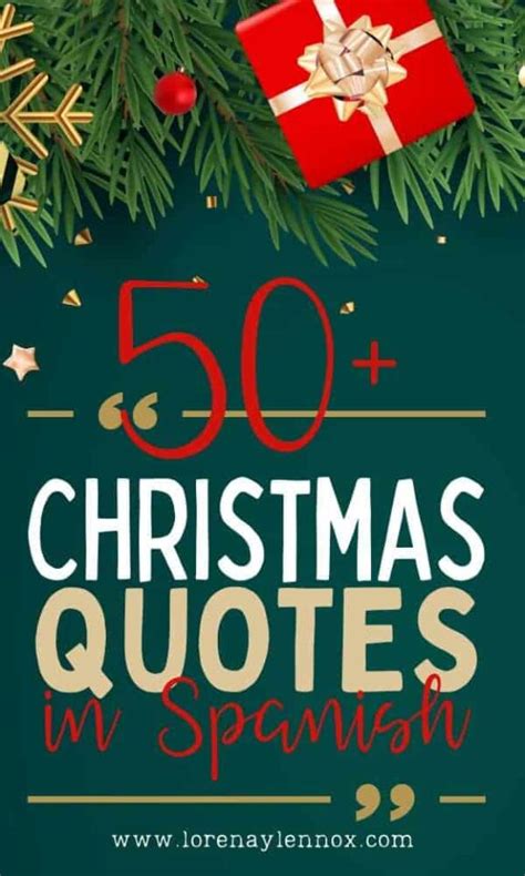 57+ Merry Christmas Quotes in Spanish - Bilingual Beginnings