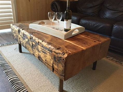 Handmade Rustic Wood Coffee Table (Sets available) | Wood table rustic, Wood coffee table rustic ...