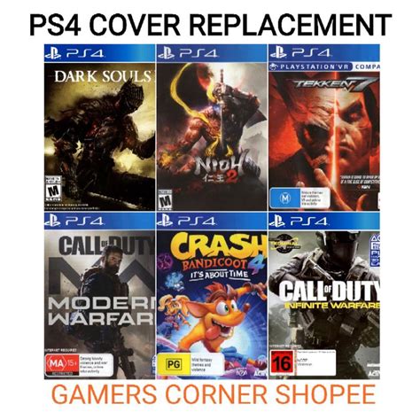 PS4 Game Covers Replacement | PS4 Covers | PS4 Game Covers | ps4 ...