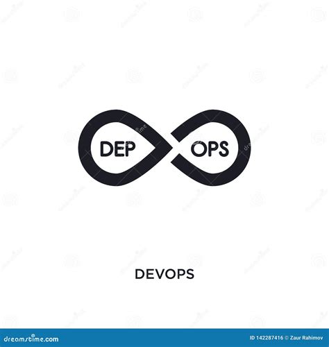 Devops Vector Icon Isolated On Transparent Background Devops Logo | Images and Photos finder