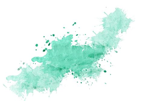 Download Colorful hand painted watercolor background. Green watercolor brush strokes. Abstract ...
