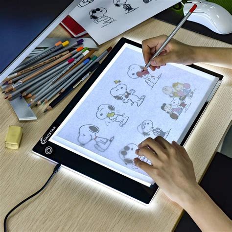 Buy XIAOSTAR Light Box Drawing A4,Tracing Board with Brightness ...