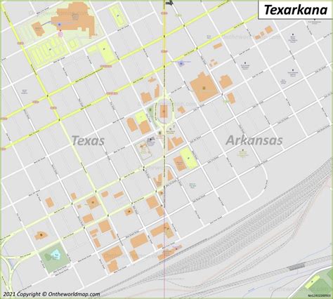 Texarkana TX Map | Texas, U.S. | Discover Texarkana TX with Detailed Maps