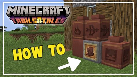 How to Craft and Use Decorative Pots in Minecraft - YouTube