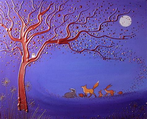 Autumn Equinox Painting by Angie Livingstone - Fine Art America